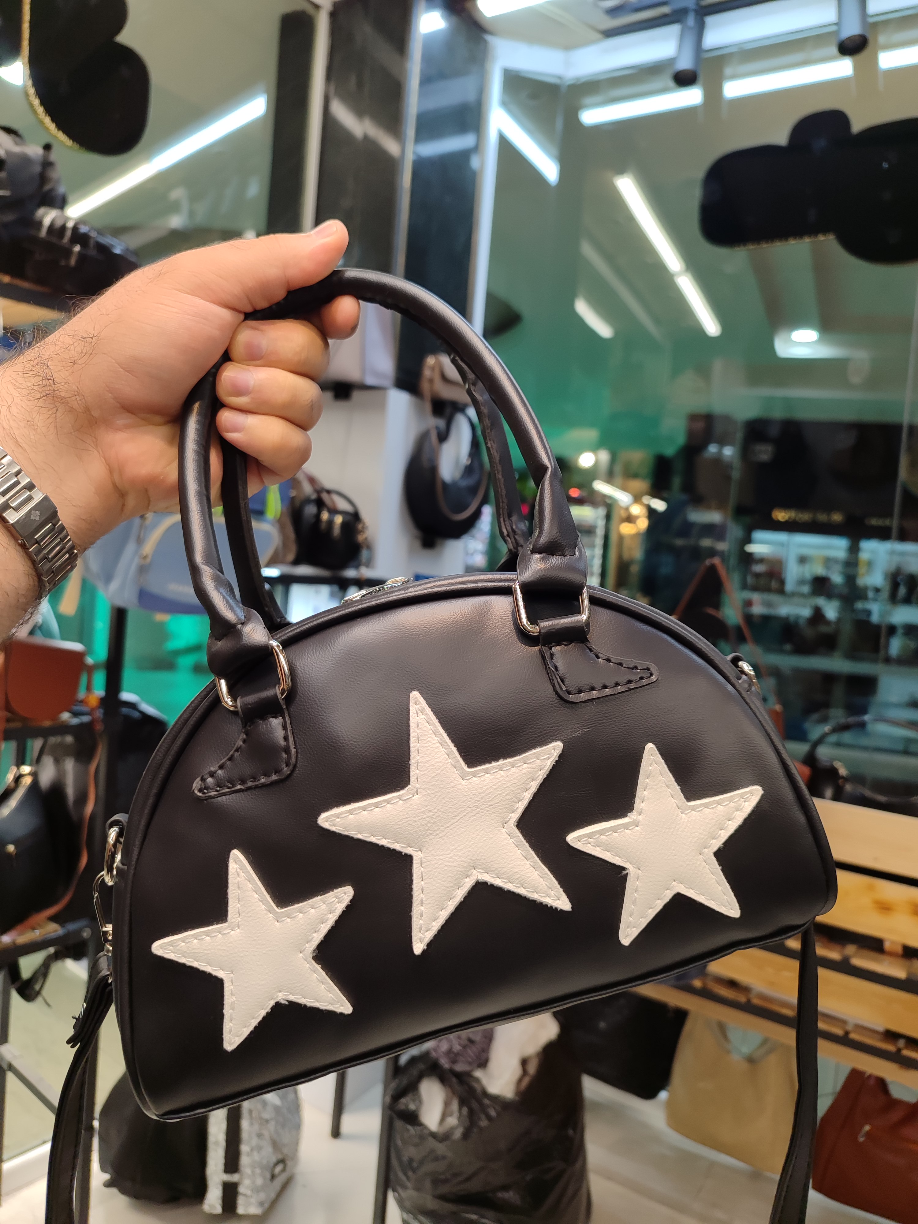 کیف چرم مصنوعی وارداتی ستاره دار